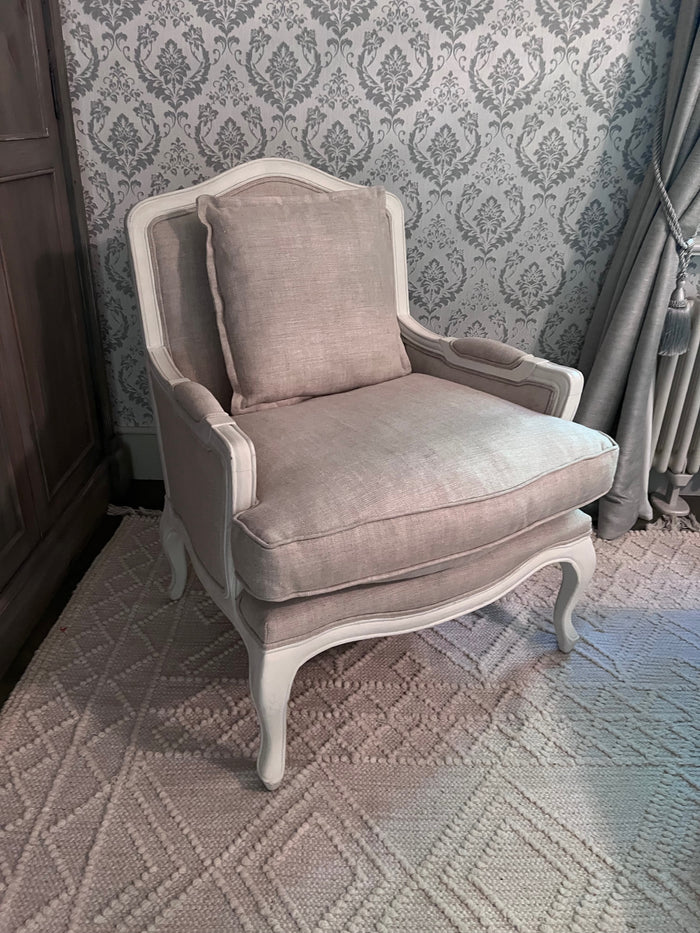 Restoration Hardware Merseilles Linen Chair
