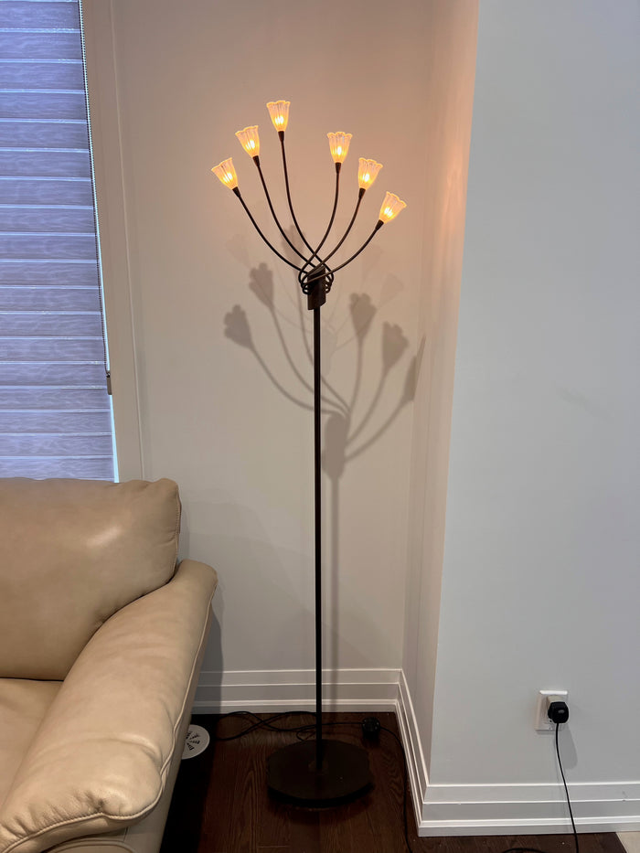 Metal Lux Designer Floor Lamp, Made in Italy