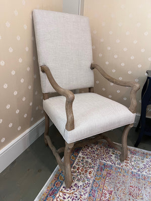 Restoration Hardware Os De Mouton Armchair