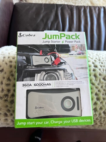Cobra JumpPack Jump Starter and Power Pack
