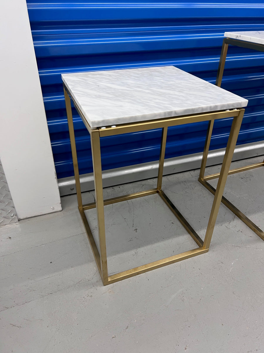 Structube VINCI set of 2 marble nesting tables (*retail $239) – Sell My ...