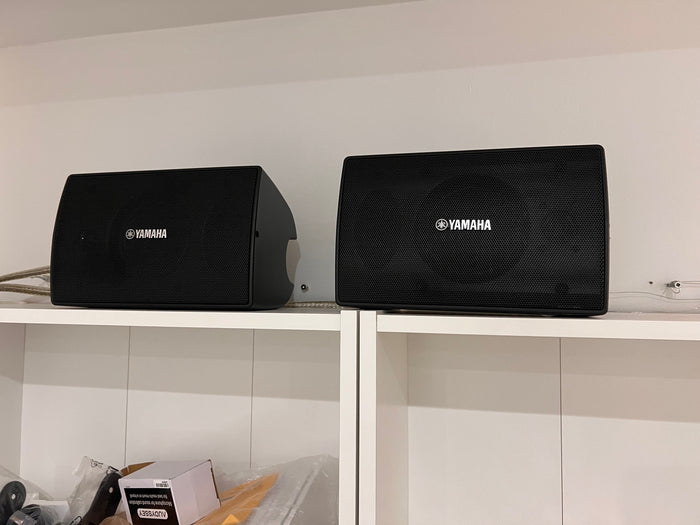 Yamaha NS-AW194 Black Outdoor Speakers - Set of 2 (*retail $199)
