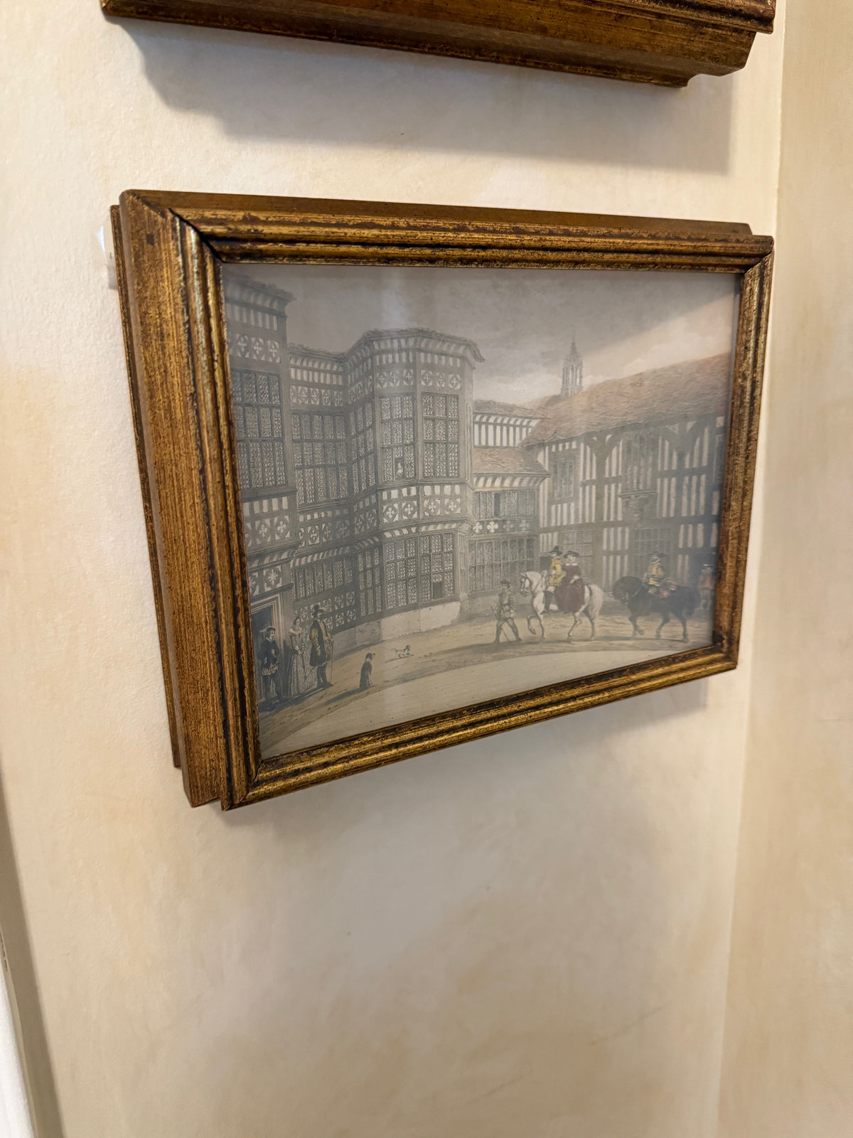 2 Small Prints 'Bramhall Hall' & 'Speke Hall', England