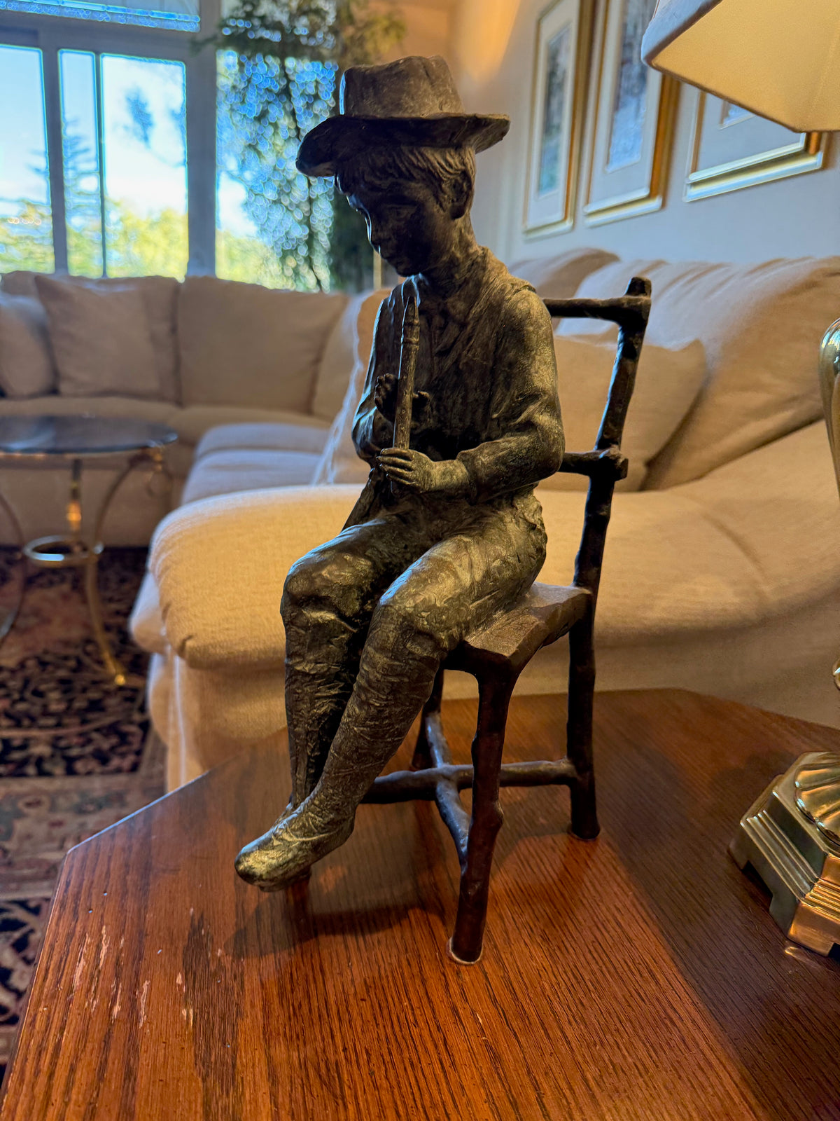 Shaw-Pezzo Composite Sculpture 'Boy w/Flute'