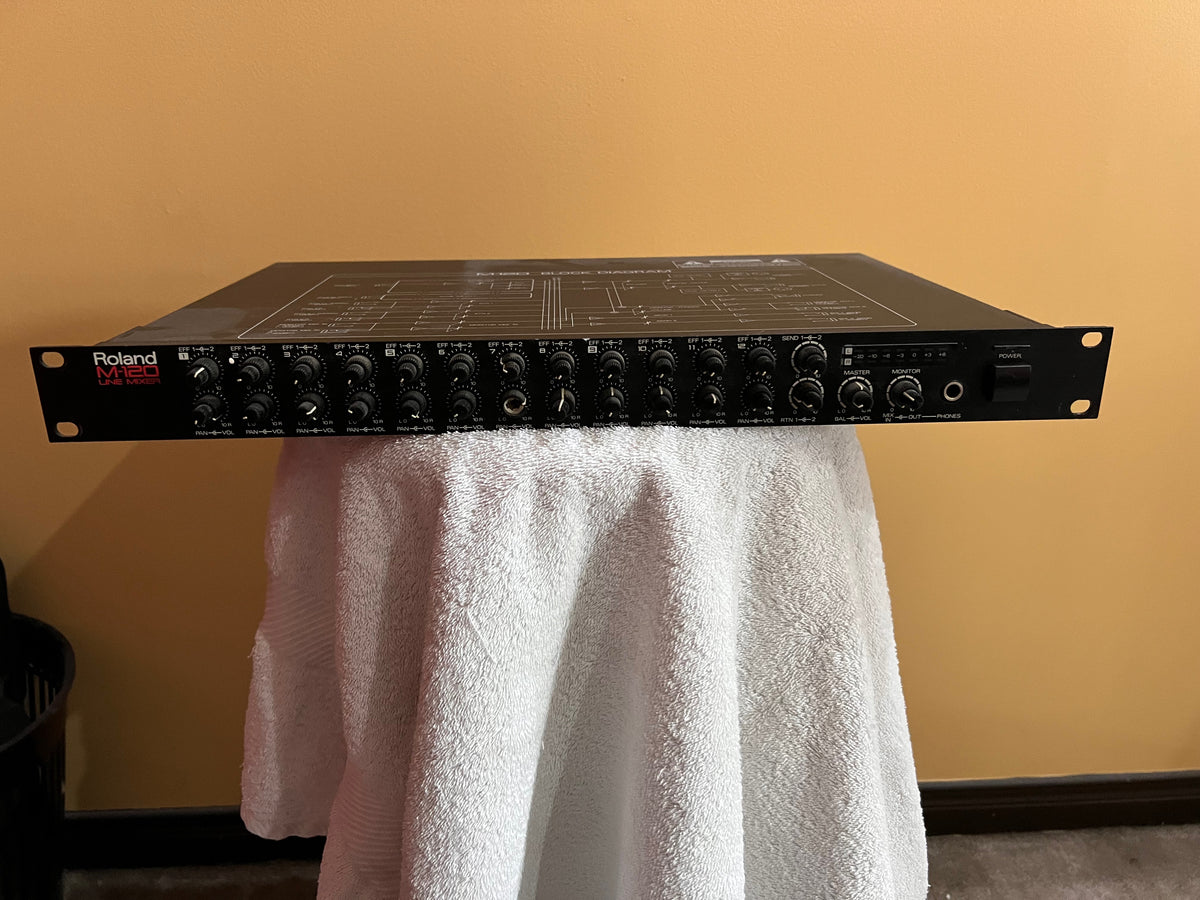 Roland M-120 Line Mixer, Rack Mount – Sell My Stuff Canada