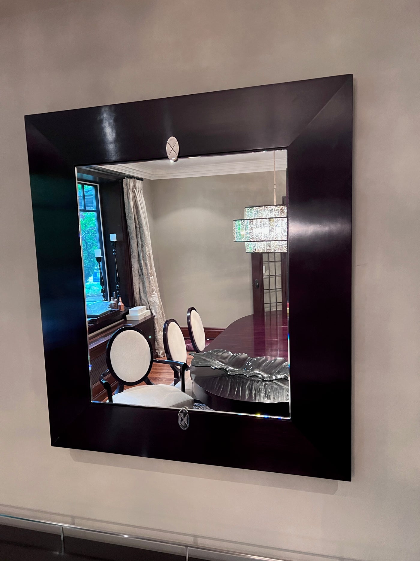 The Barbara Barry Collection by Baker "X" Wall Hanging Mirror – Sell My ...