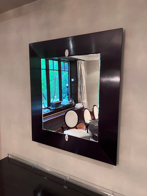 The Barbara Barry Collection by Baker "X" Wall Hanging Mirror