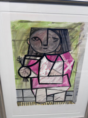 'after' Pablo Picasso Limited Edition Print "Enfant Et Pied"