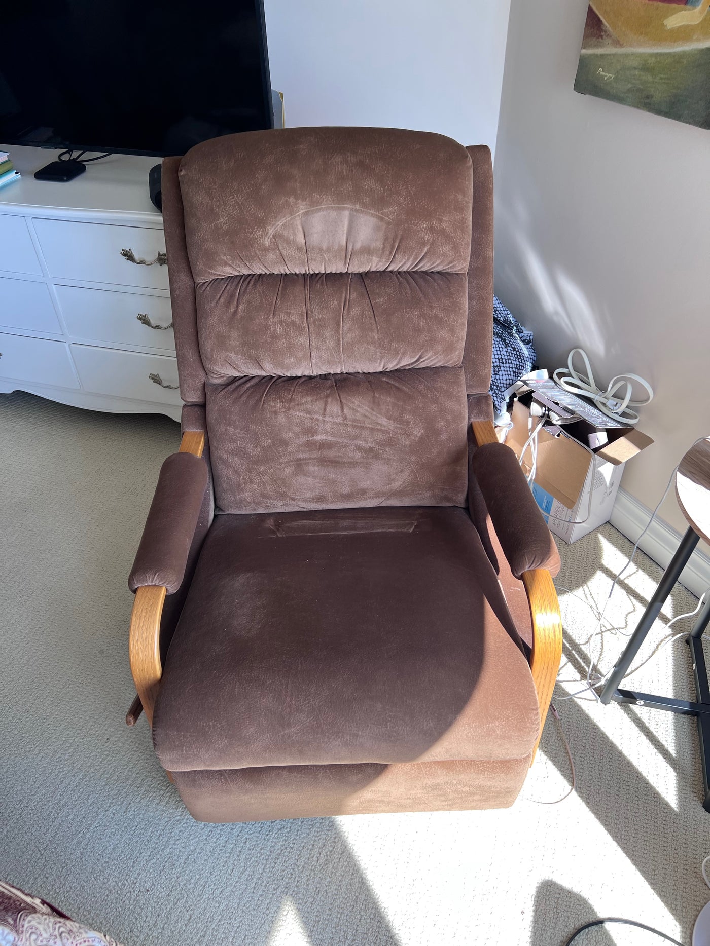 Vintage lazy boy rocker recliner 2025