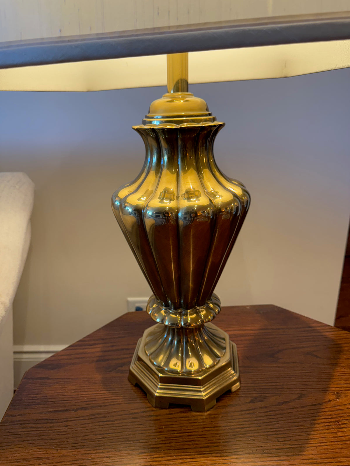 Ethan Allen Brass Table Lamp