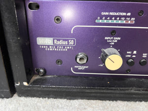 HHB Radius 50 Tube Microphone Preamp and Compressor
