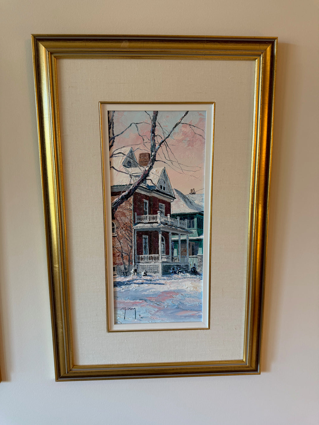 Set of 3 Original Paintings by Mitch Keirstead