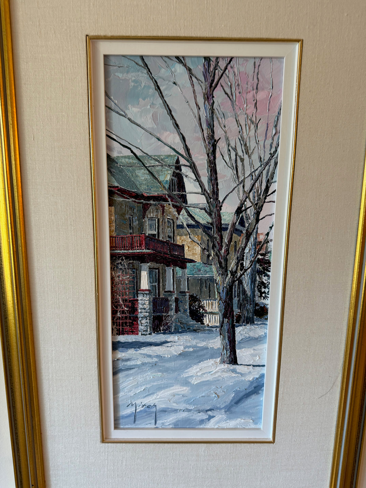 Set of 3 Original Paintings by Mitch Keirstead
