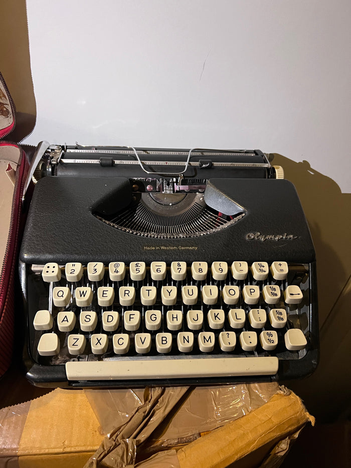 Antique Olympia SM2 Typewriter