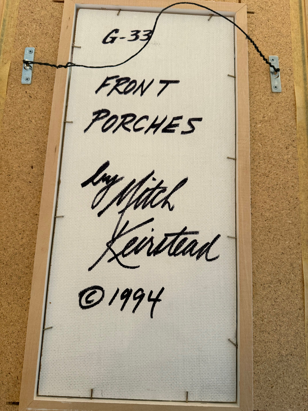 Set of 3 Original Paintings by Mitch Keirstead