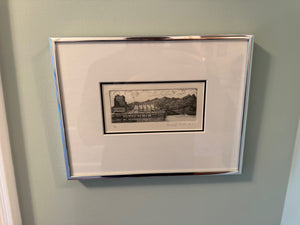 Ronaldo Norden Untitled (ths sails at coal harbour) etching, 10/100