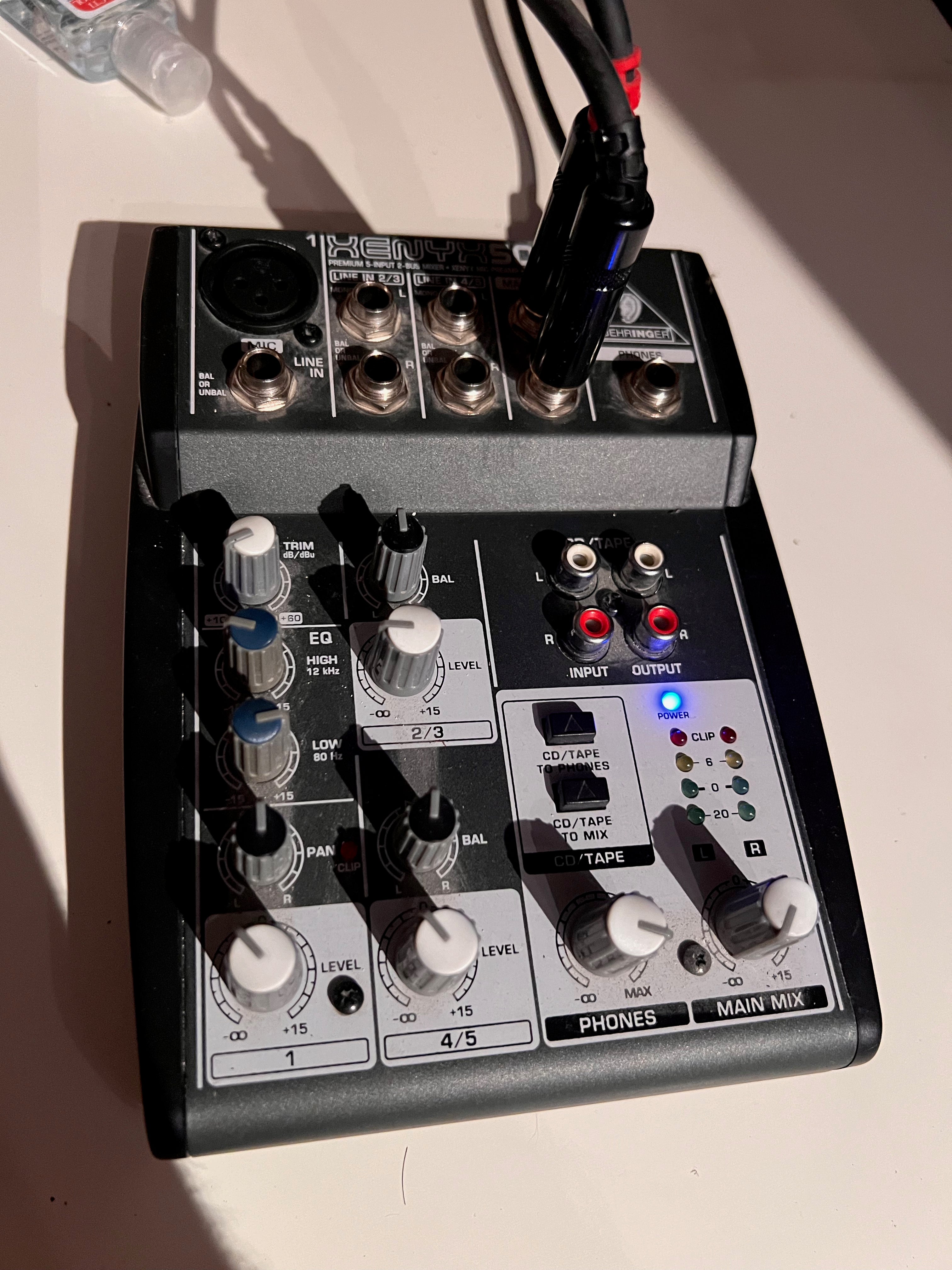 Behringer XENYX 502 Premium Analog 5-Input Bus Mixer – Sell My