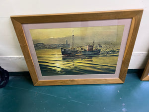 K.A. Griffin Ships Print