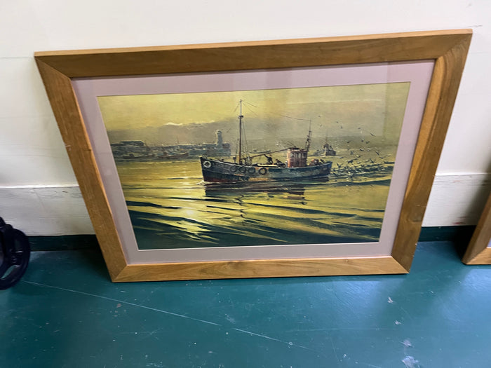 K.A. Griffin Ships Print