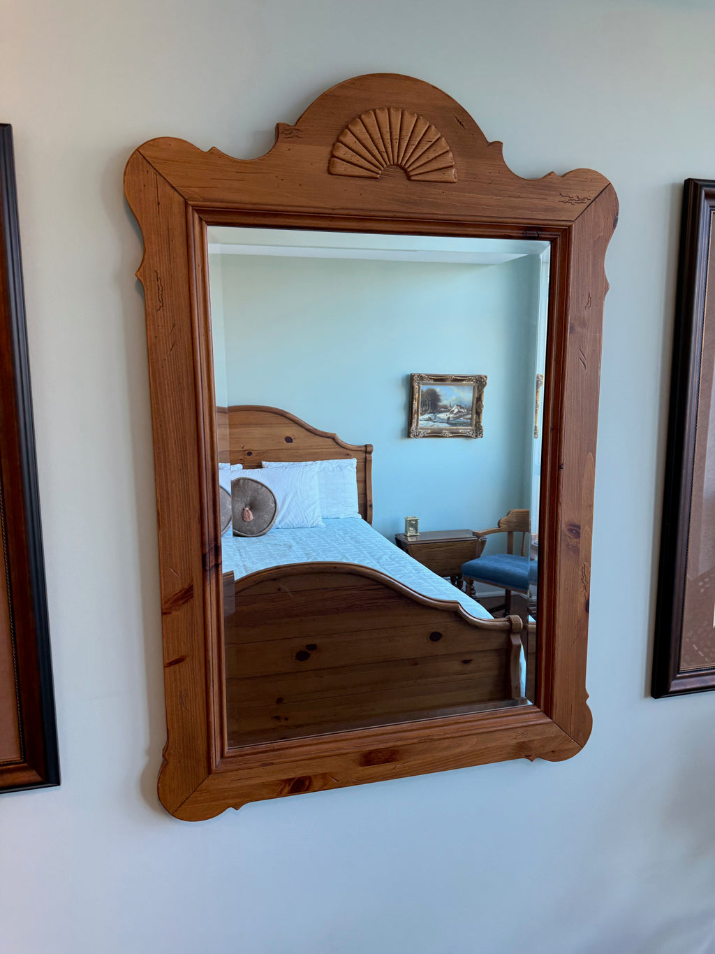 Ethan Allen Wood Mirror