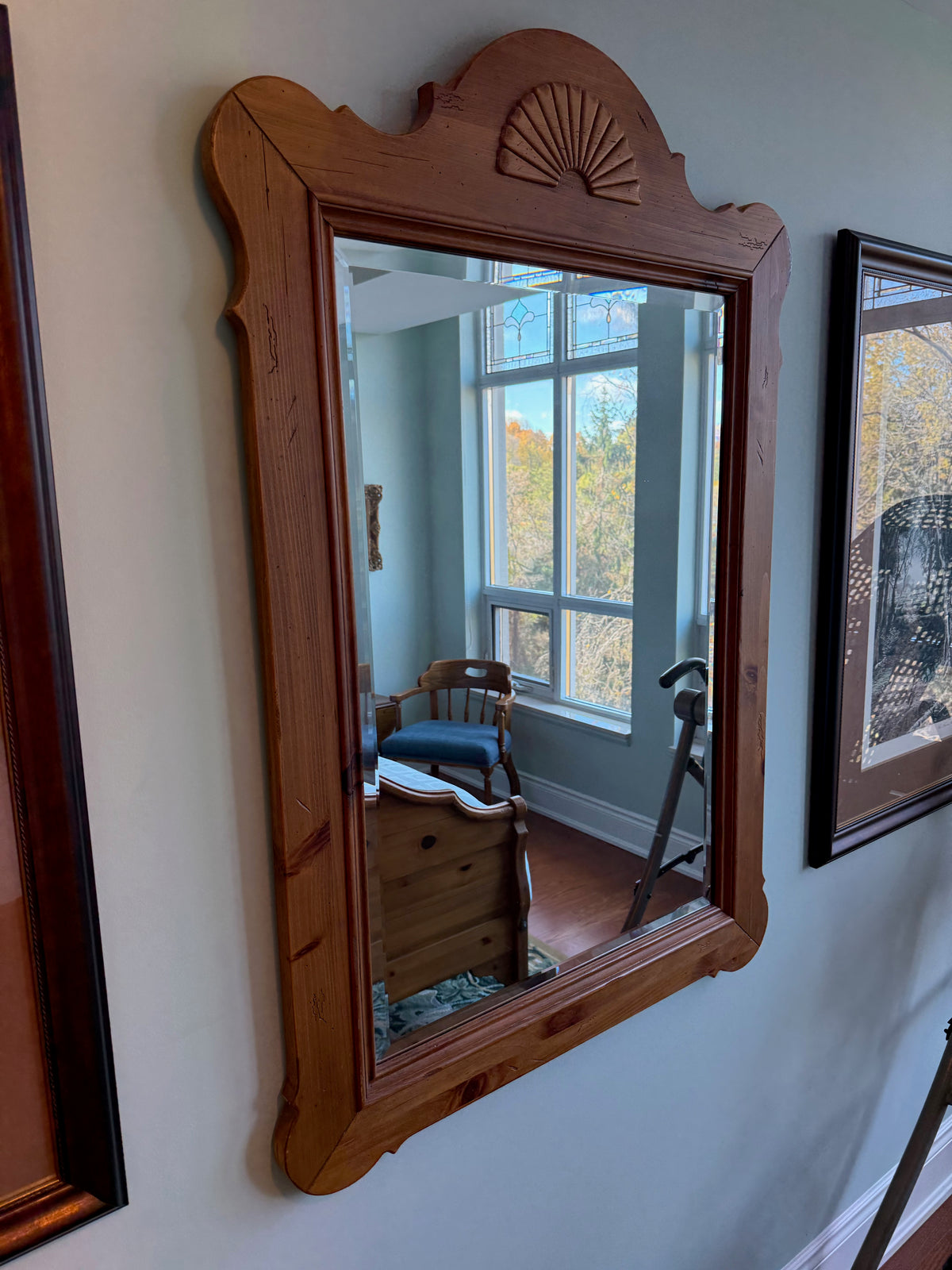 Ethan Allen Wood Mirror