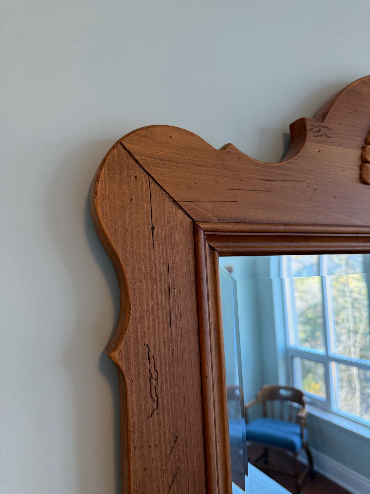 Ethan Allen Wood Mirror
