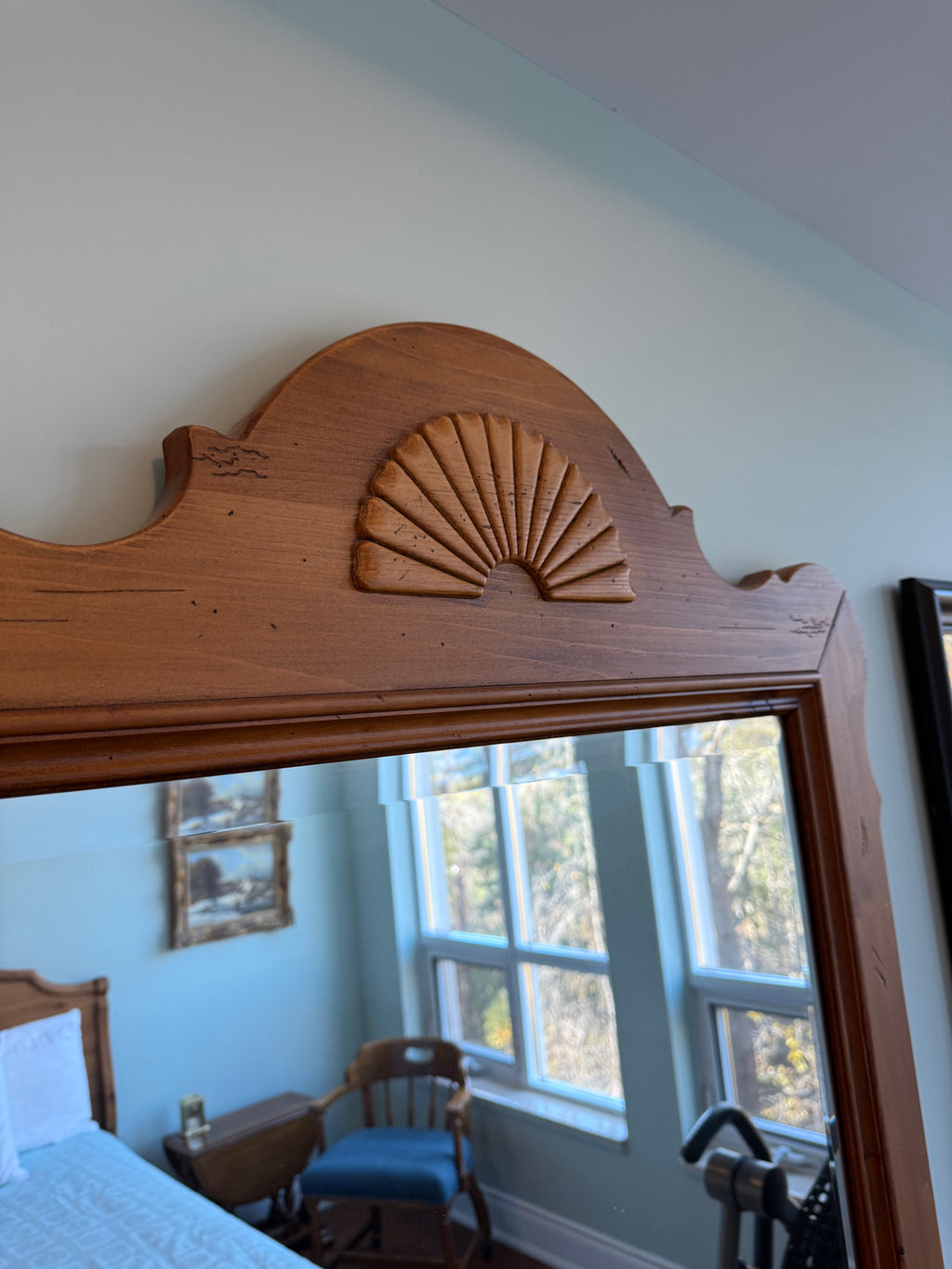 Ethan Allen Wood Mirror