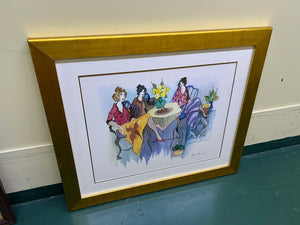 Itzchak Tarkay Lithograph “Blissful Moments”