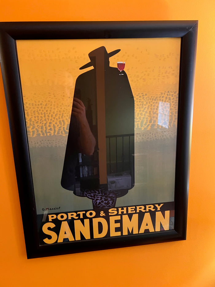 Porto & Sherry Sandeman Framed Poster