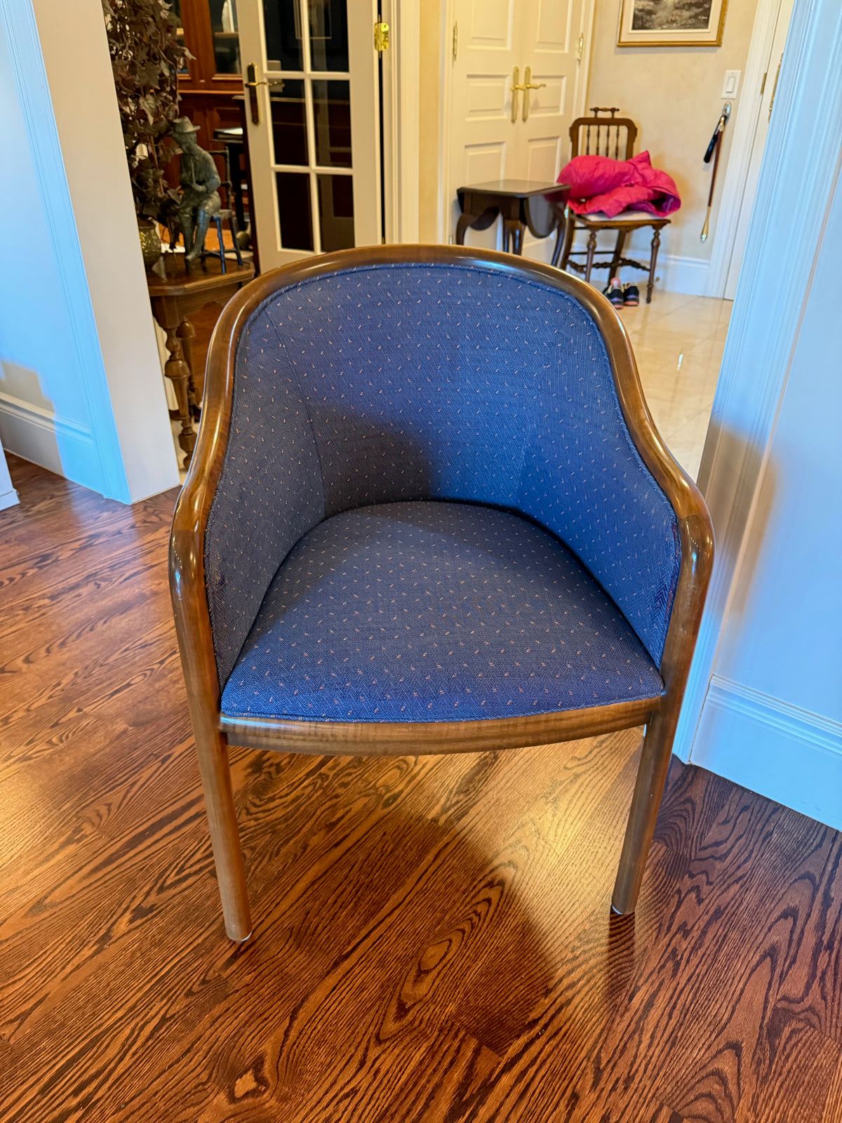 Pair of Vintage Tub Chairs