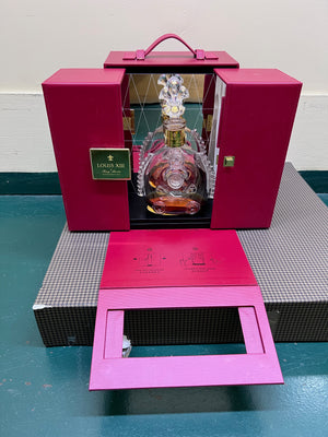 Remy Martin Louis XIII Baccarat Crystal Decanter with Display Case (empty bottle)