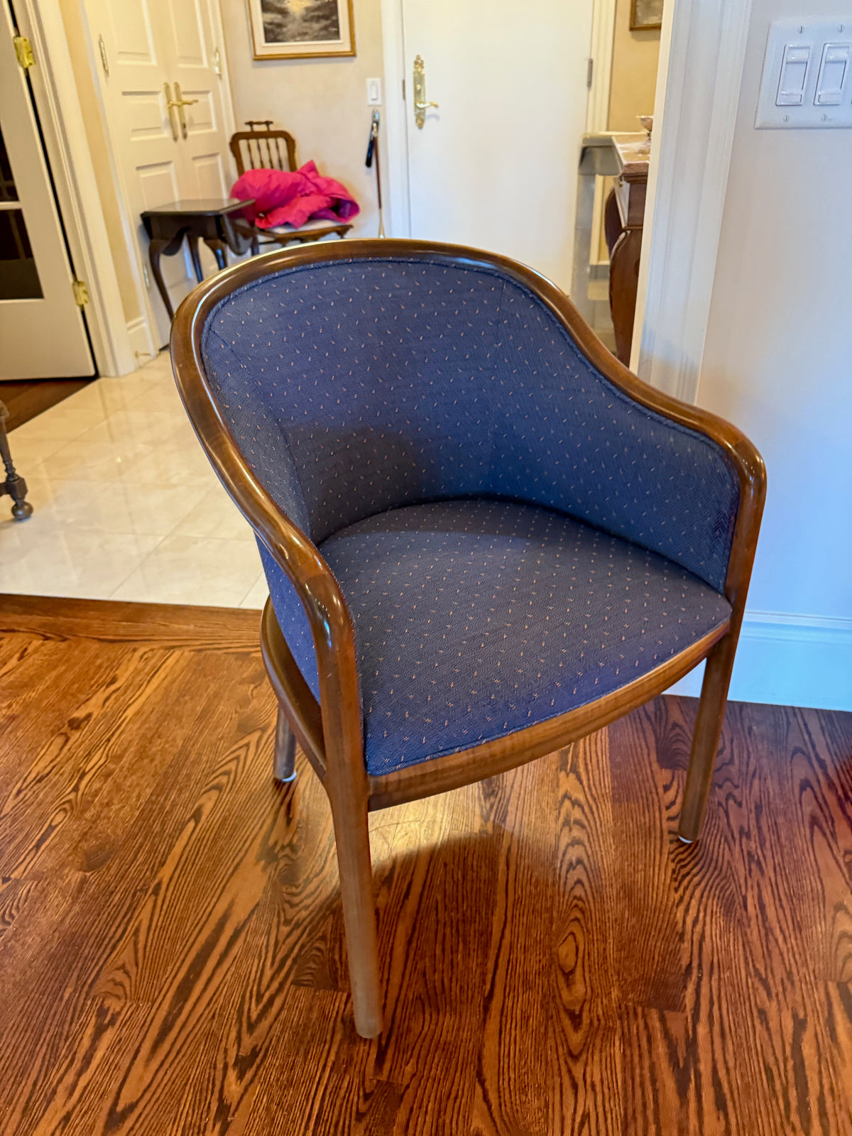 Pair of Vintage Tub Chairs
