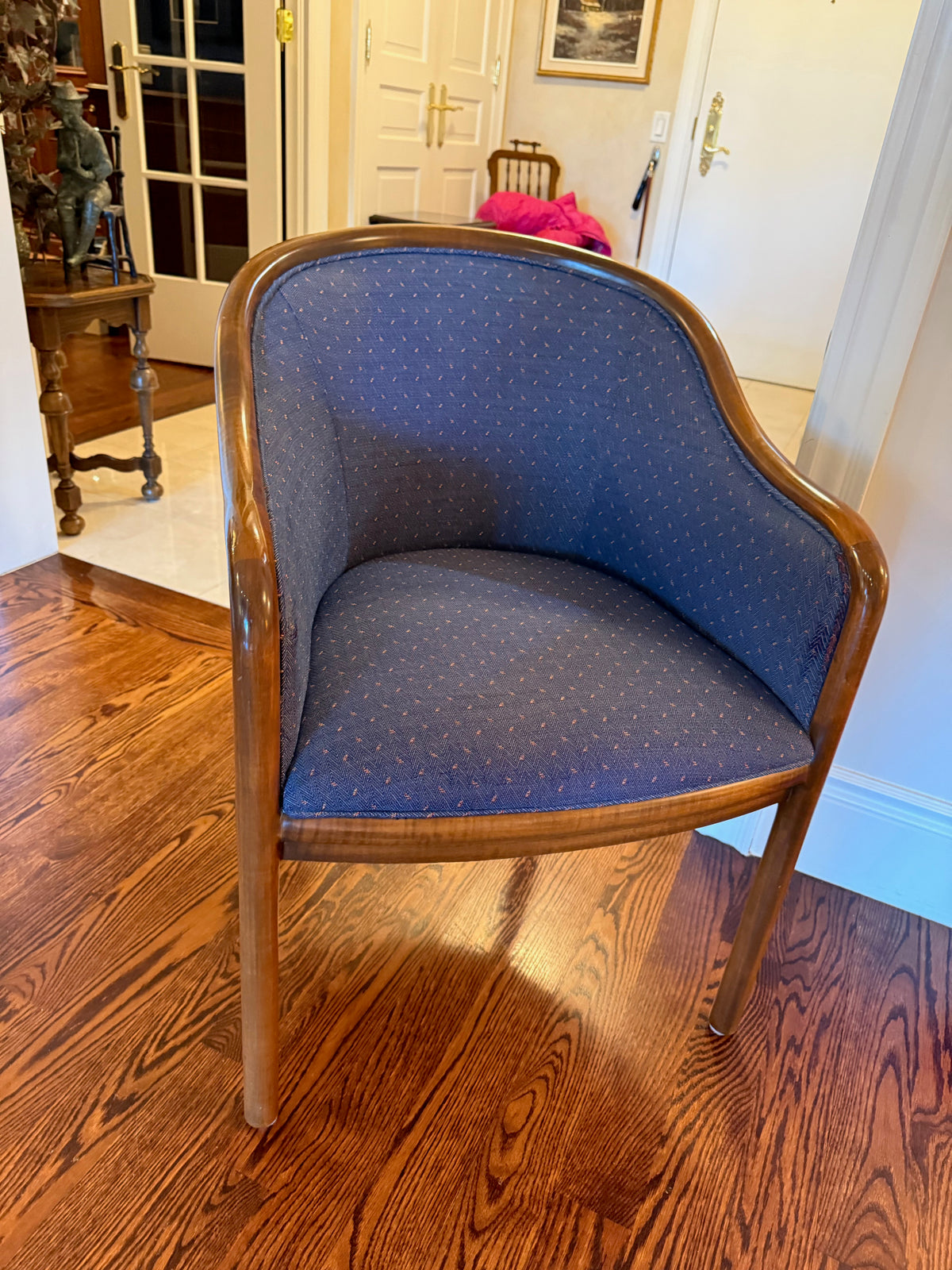 Pair of Vintage Tub Chairs