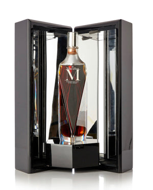 The Macallan M- Lalique Decanter with Original Mirrored Display Case (empty bottle) # 2