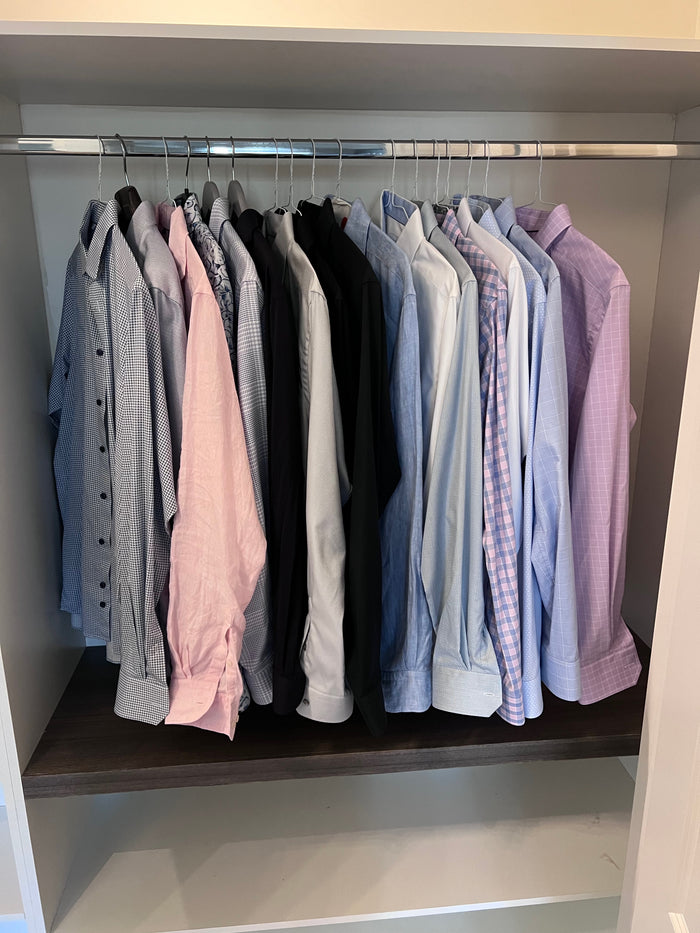 15 Men's Eton Shirts, Size Large (41, 16")