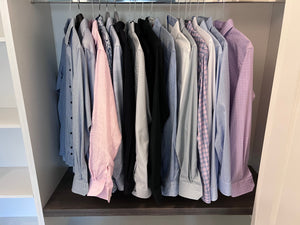 15 Men's Eton Shirts, Size Large (41, 16")