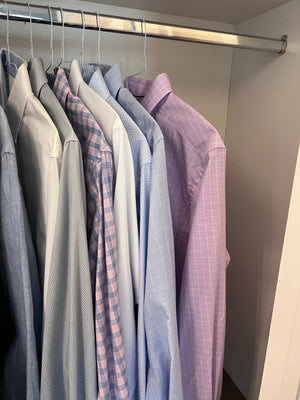 15 Men's Eton Shirts, Size Large (41, 16")