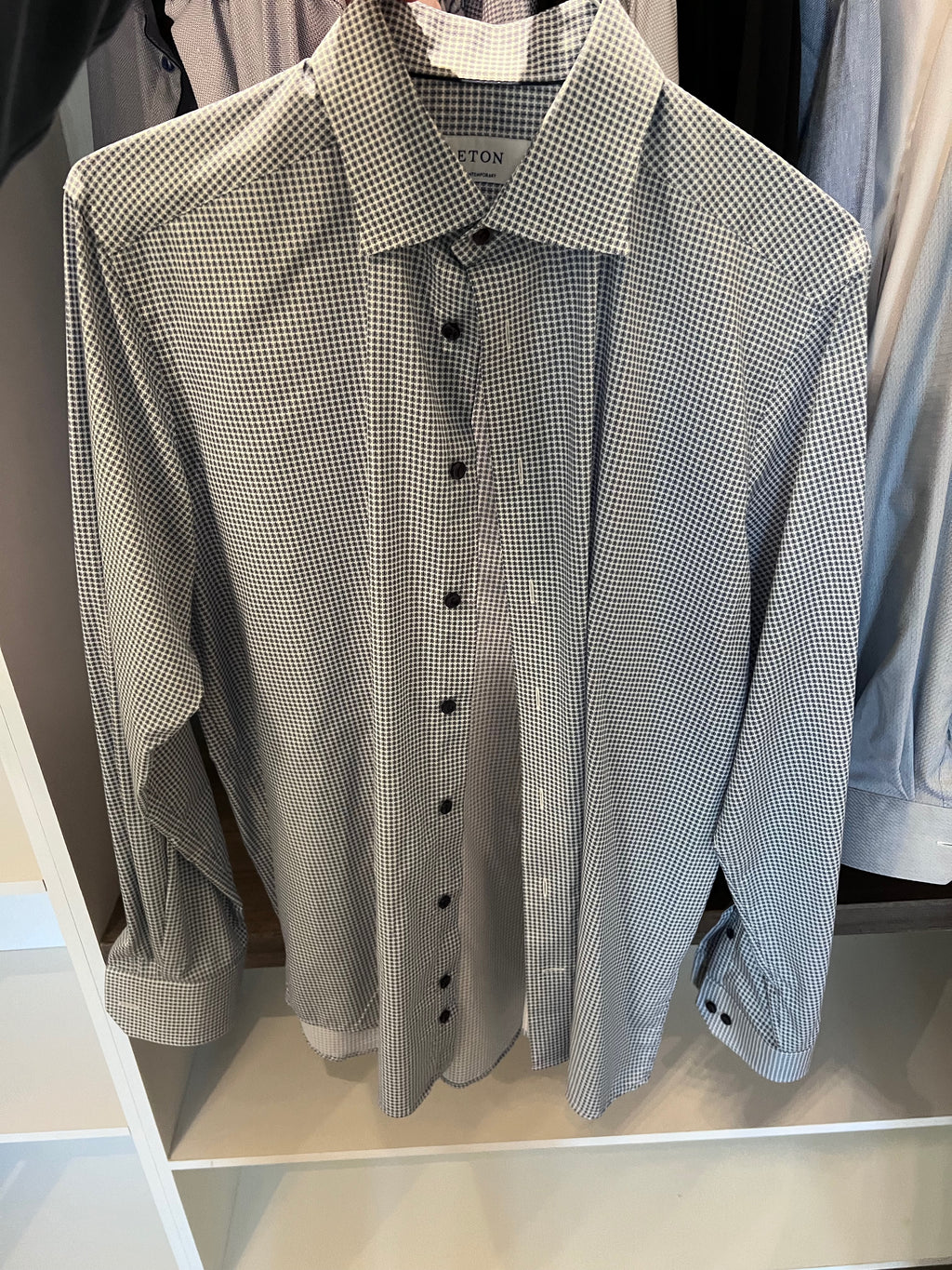15 Men's Eton Shirts, Size Large (41, 16")