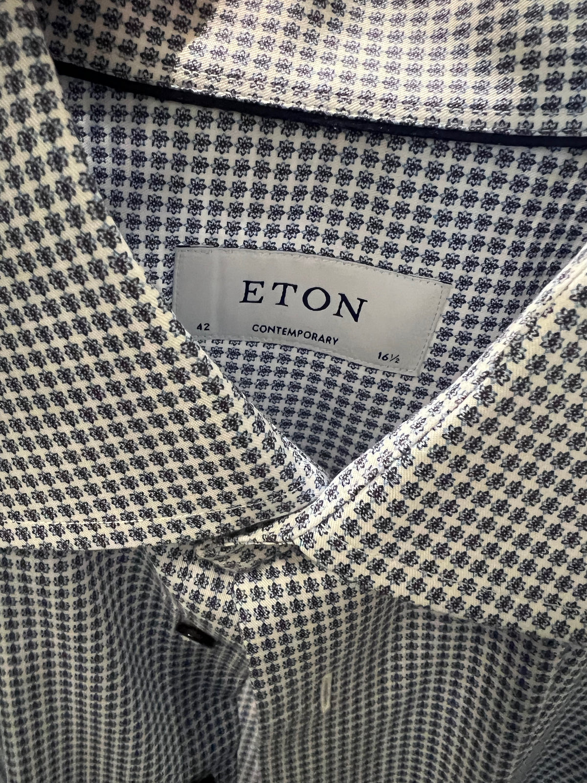 15 Men's Eton Shirts, Size Large (41, 16")