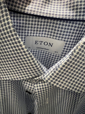 15 Men's Eton Shirts, Size Large (41, 16")