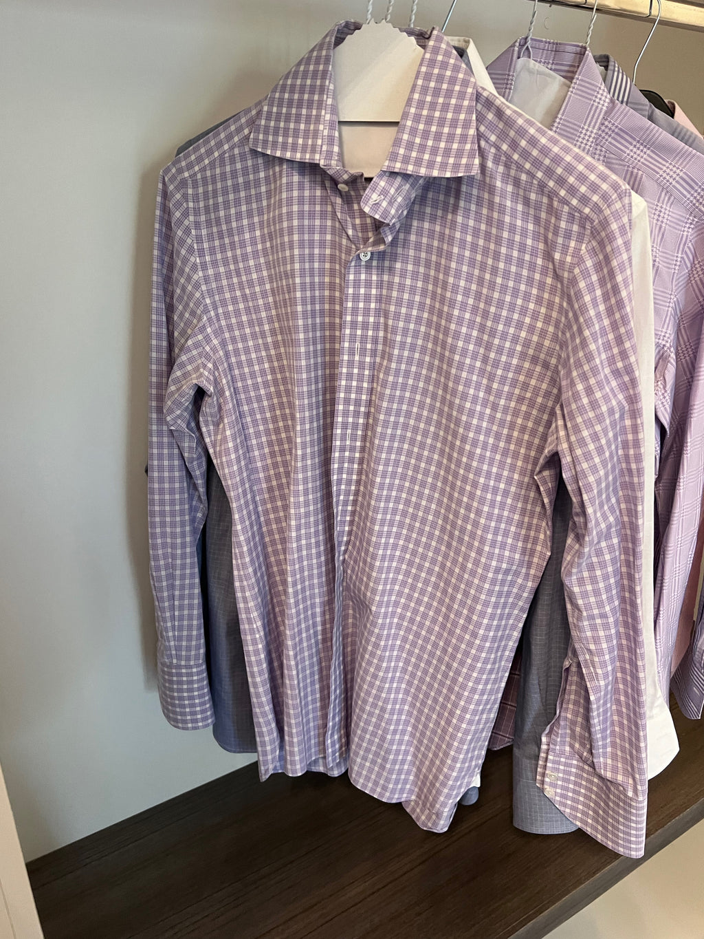 7 Men's Tom Ford Shirts, Size Large (41, 16")