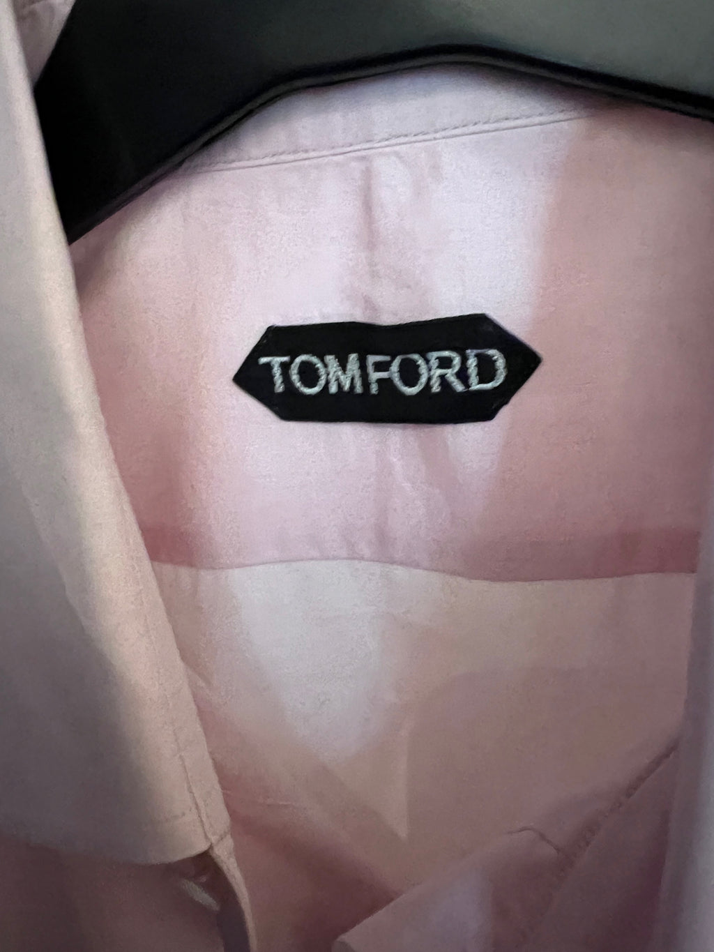 7 Men's Tom Ford Shirts, Size Large (41, 16")