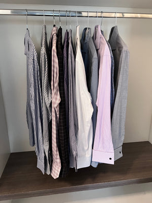 11 Men's Ermenegildo Zegna Shirts, Size Large (41, 16")
