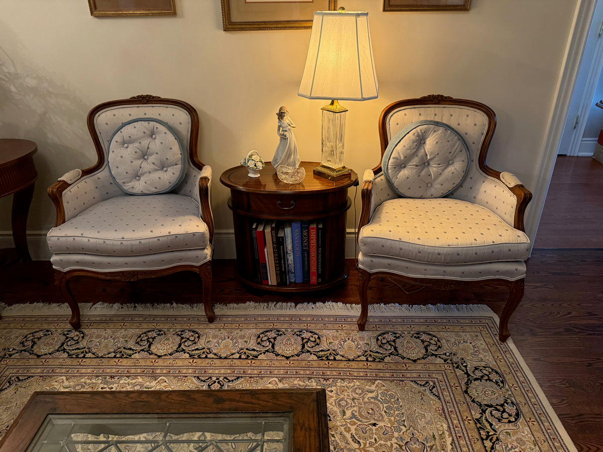 Pair of Ethan Allen 'Home Collection' Armchairs