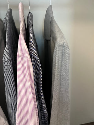 11 Men's Ermenegildo Zegna Shirts, Size Large (41, 16")