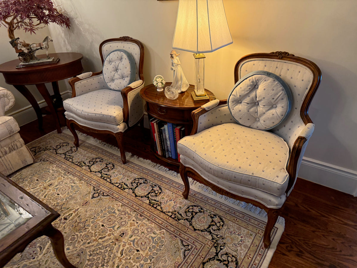 Pair of Ethan Allen 'Home Collection' Armchairs