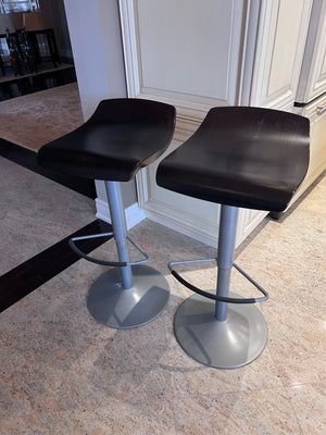 IMS Italia Comfort Living "654 se"Pair of Bar Stools, Made in Italy