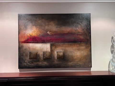 Original Abstract Oil Painting on Canvas by Stephen Gillberry