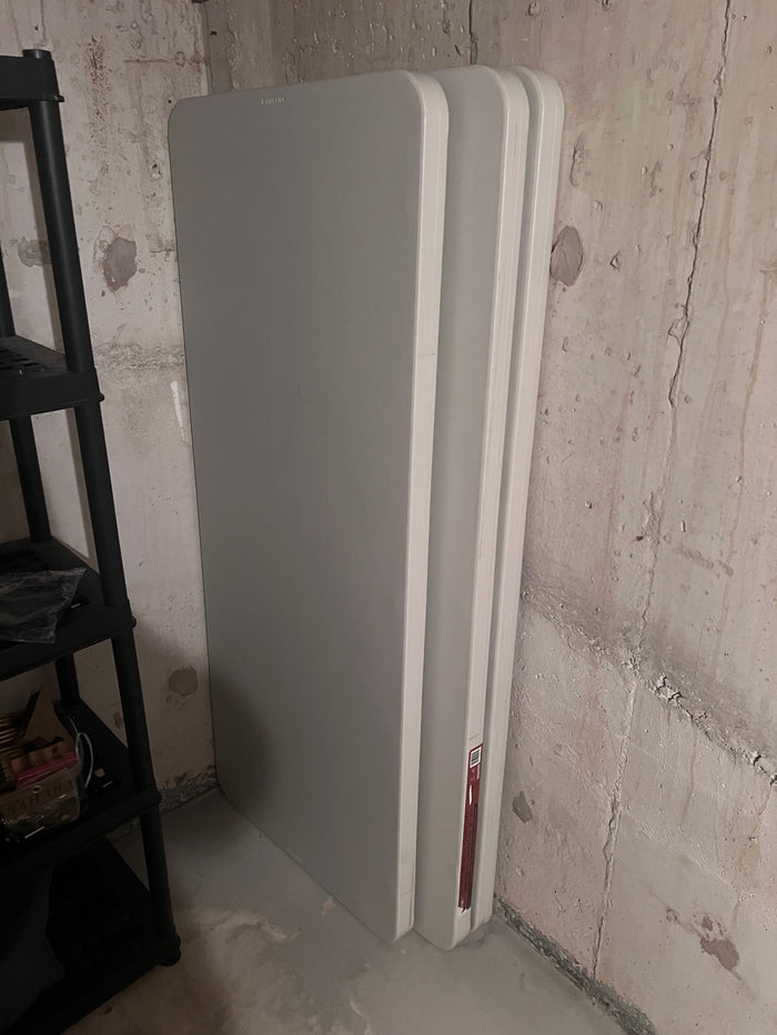 6ft Commercial Folding Table (*4 Available)