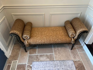 Korson Furniture Rolled Arm Bench